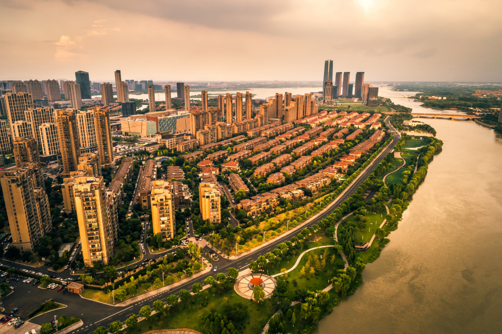 Modern urban and residential landscape — MVM Realtors vision